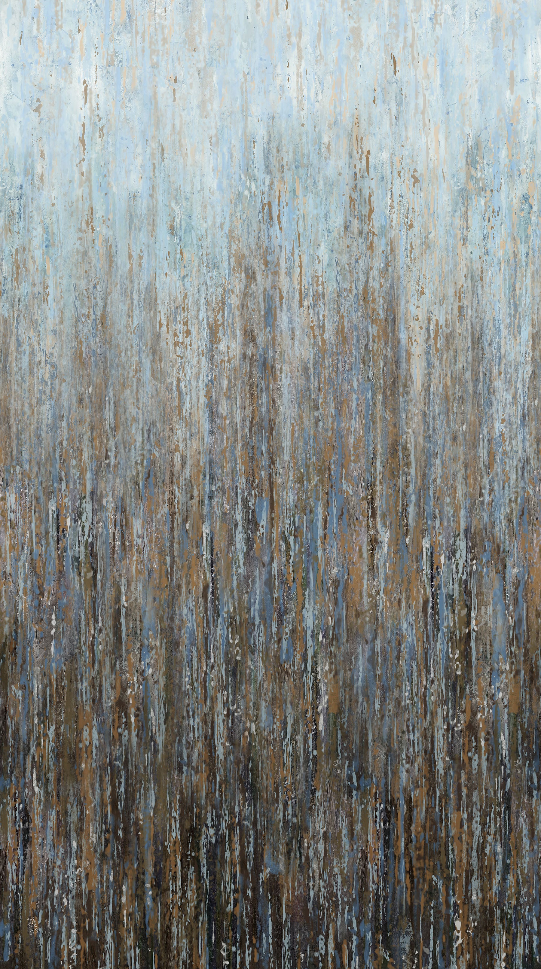 Poppy Meadow, charcoal multi ombre