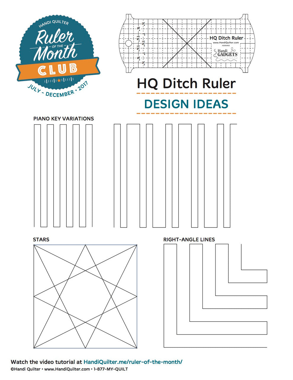 HQ-Ditch Ruler