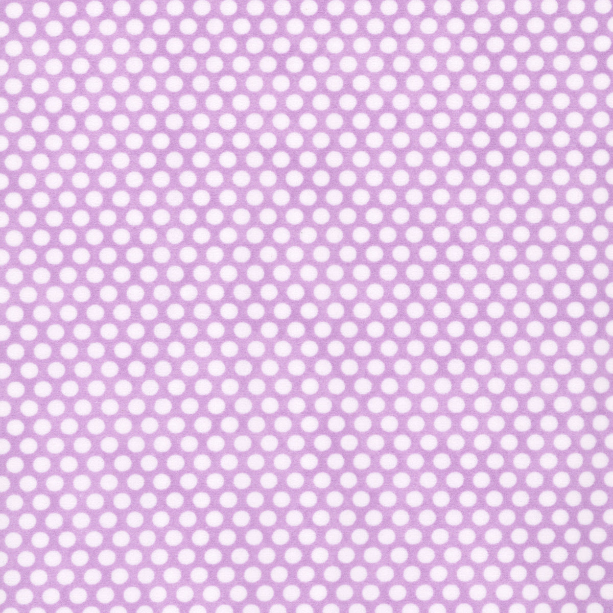 Peas in a Pod, flannel, lilac dots