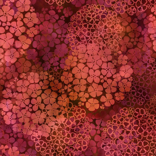 Rainbow of Jewels-red bloom