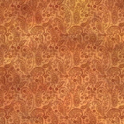 Resplendent - Autumn,  paisley tonal