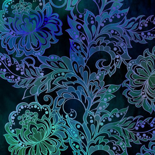 Tapestry - border floral