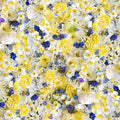 Hand Picked-Forget Me Not, digital print, narcissus