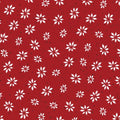 snowflake star-red, digital print
