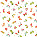 Santa Express - snow day, woolen mittens
