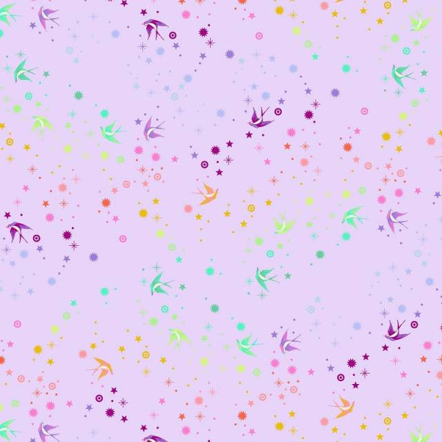 Tula Pink, Fairy Dust, lavender