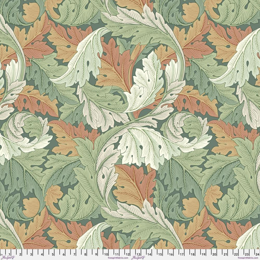 William Morris, Leicester, large acanthus, multi