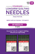 HQ-Standard longarm Needles, 20 needles/pkg, 14R Sharp