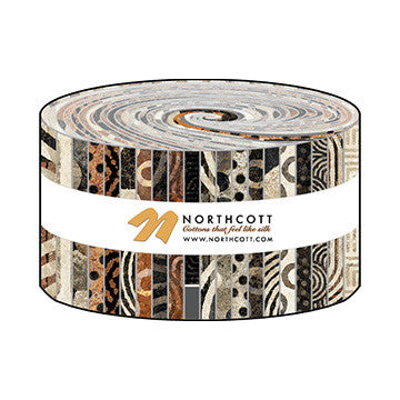 Stonehenge Retro Vibes, jelly roll, 2-1/2" strips x 40 fabrics
