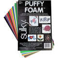 SULKY Puffy Foam, assorted colours, 12 pcs, 6" x 9"