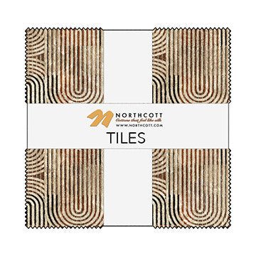 Stonehenge Retro Vibes, layer cake, 10" squares x 40 fabrics