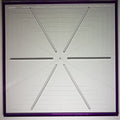 Westalee - 6 POINT CROSSHAIR RULER, 12"