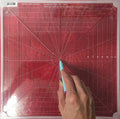 Westalee - 8 POINT CROSSHAIR RULER, 12.5"