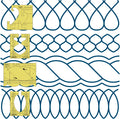 Westalee - BORDER SAMPLER SET, 5 PCS