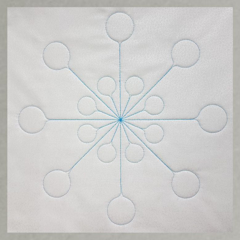 Westalee - SPIN-E-FEX SNOWFLAKE, SET 2, 8 PCS