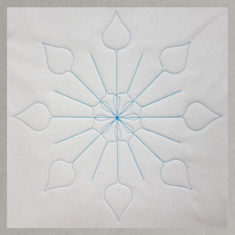 Westalee - SPIN-E-FEX SNOWFLAKE, SET 2, 8 PCS