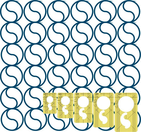 Westalee - YIN YANG SET, 5PCS