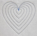 Westalee - HEARTS template, 6 PCS