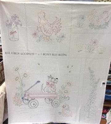 Blue Ribbon Goodness panel