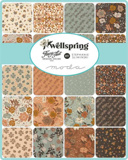 Wellspring, 2-1/2" strips, jelly roll