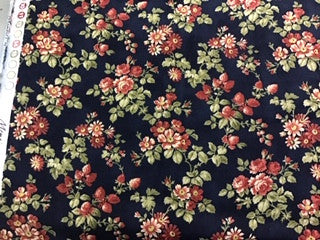 Memoirs-floral on blk