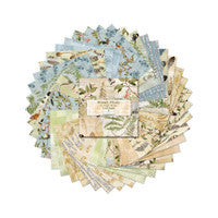 Forest Study - charm pack, 5" squares