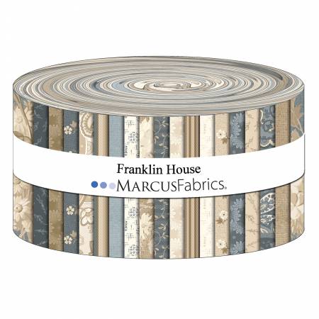 Franklin House, 2-1/2" strips x 40 pcs