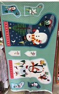 Frosty Stocking panel