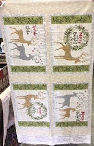 Holiday Meadow - placemats panel