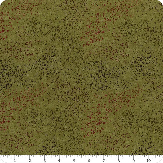 Kansas Troubles Favorites, 108" wide, green splatter