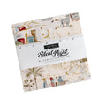 Silent Night, 10" squares, layer cake, 40 pieces