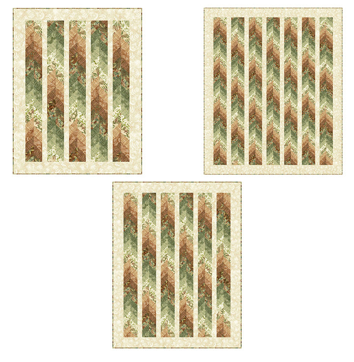 Stonehenge Organics, chevrons pattern