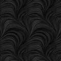 Wave texture, black swirls, 108" wide